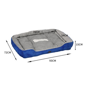 PaWz Pet Bed Dog Beds Bedding Mattress XL Navy X-Large-1975420442218991618