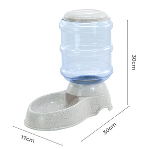 Pawz Automatic Pet Feeder Water Dispenser 3.5L Grey-1996009990183325698