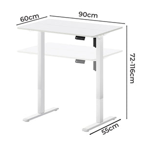 Levede Electric Standing Desk Height Adjustable 90cm-1996009982780379138