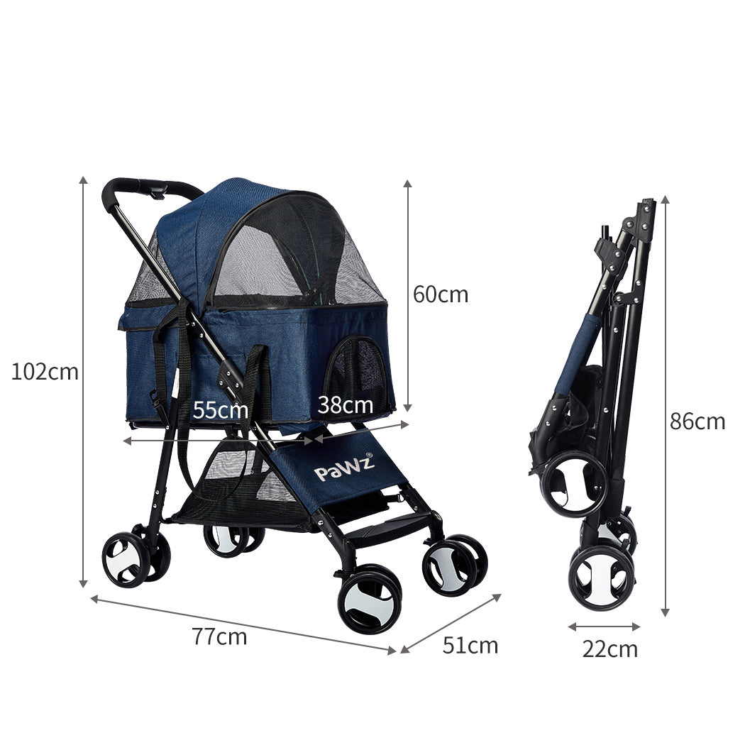 pawz-large-pet-stroller-dog-cat-carrier-blue-1973193718429257730