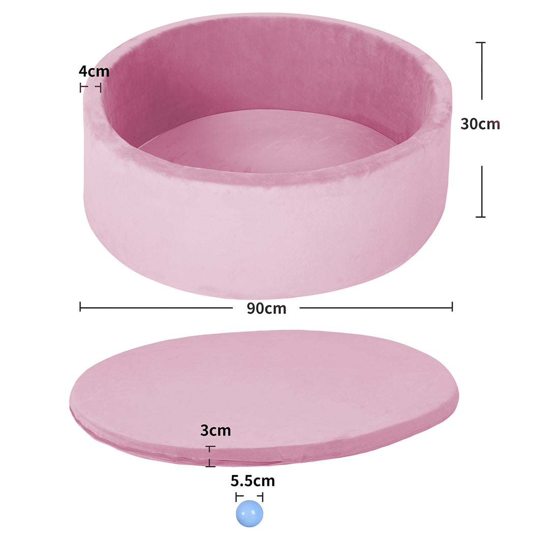 bopeep-kids-balls-pit-baby-ocean-play-pink-1973193917511897090