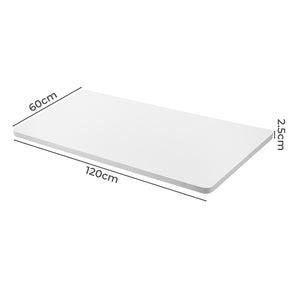 Levede Desktop For Motorised Adjustable White 120X60CM (Desktop Only)-1975420503468412930