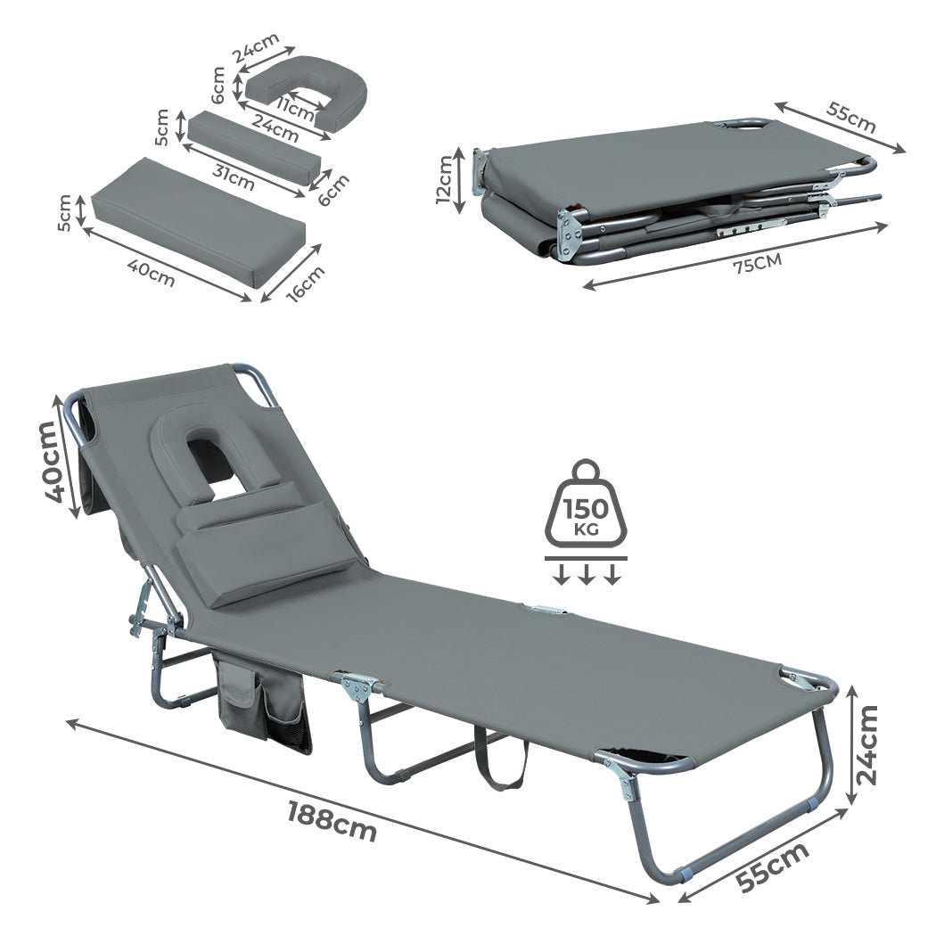 levede-foldable-beach-lounge-chairs-with-face-hole-grey-1996005405561589762