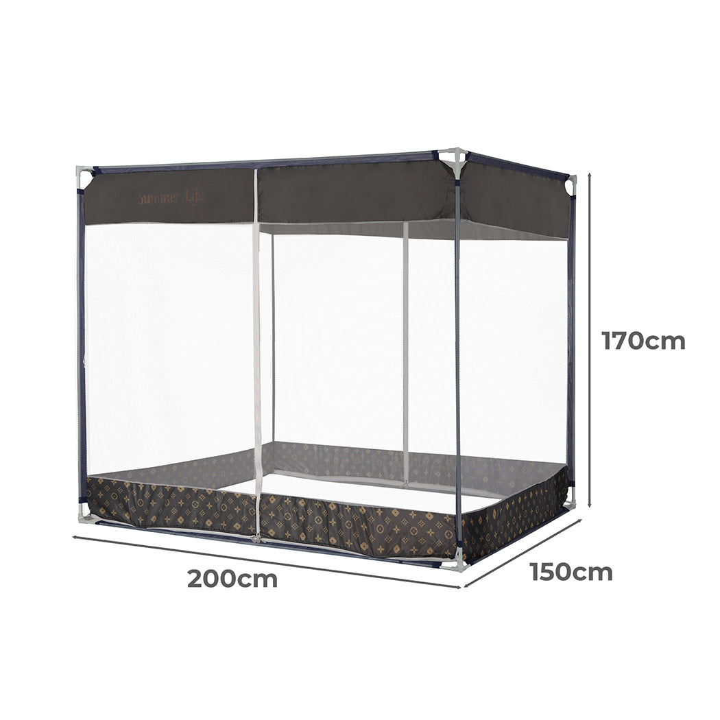 dreamz-mosquito-bed-nets-foldable-canopy-square-grey-1973193962177040386