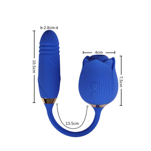 Urway Rose Vibrator Sucking Thrusting Blue-1973193749169311746