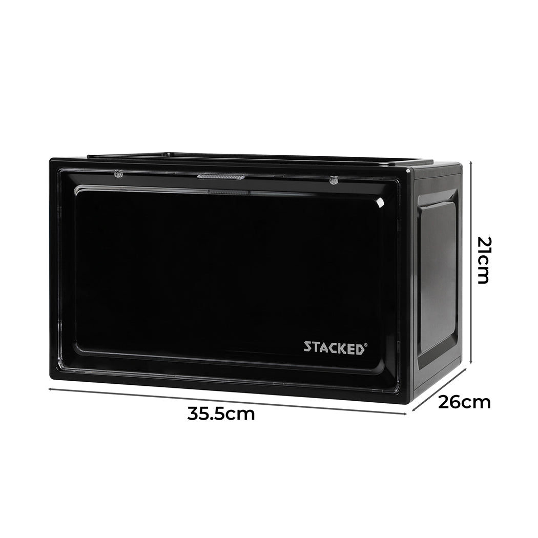 stacked-shoe-box-acrylic-sneaker-display-1pc-black-1975420405862764546