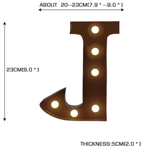 LED Metal Letter Lights Free Standing-1973194149398188034