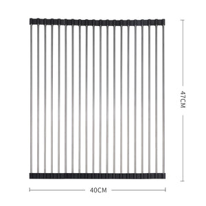 TOQUE Stainless Steel Dish Drying Rack-1973193932091297794