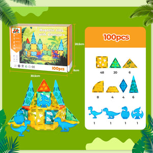 Bopeep Kids Magnetic Tiles Blocks-1996005400494870530