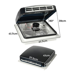 Manan Caravan Roof Vent 12V Hatch Air-1975420488255672322