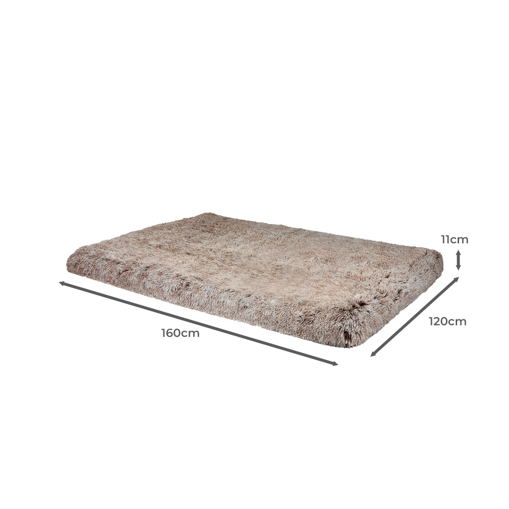 pawz-dog-mat-pet-calming-bed-memory-xxl-coffee-xx-large-1973193662036840450