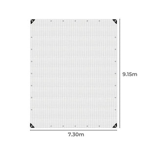 Manan Tarp Tarpaulin 200GSM Camping 7.3mx9.15m-1973193785135468546