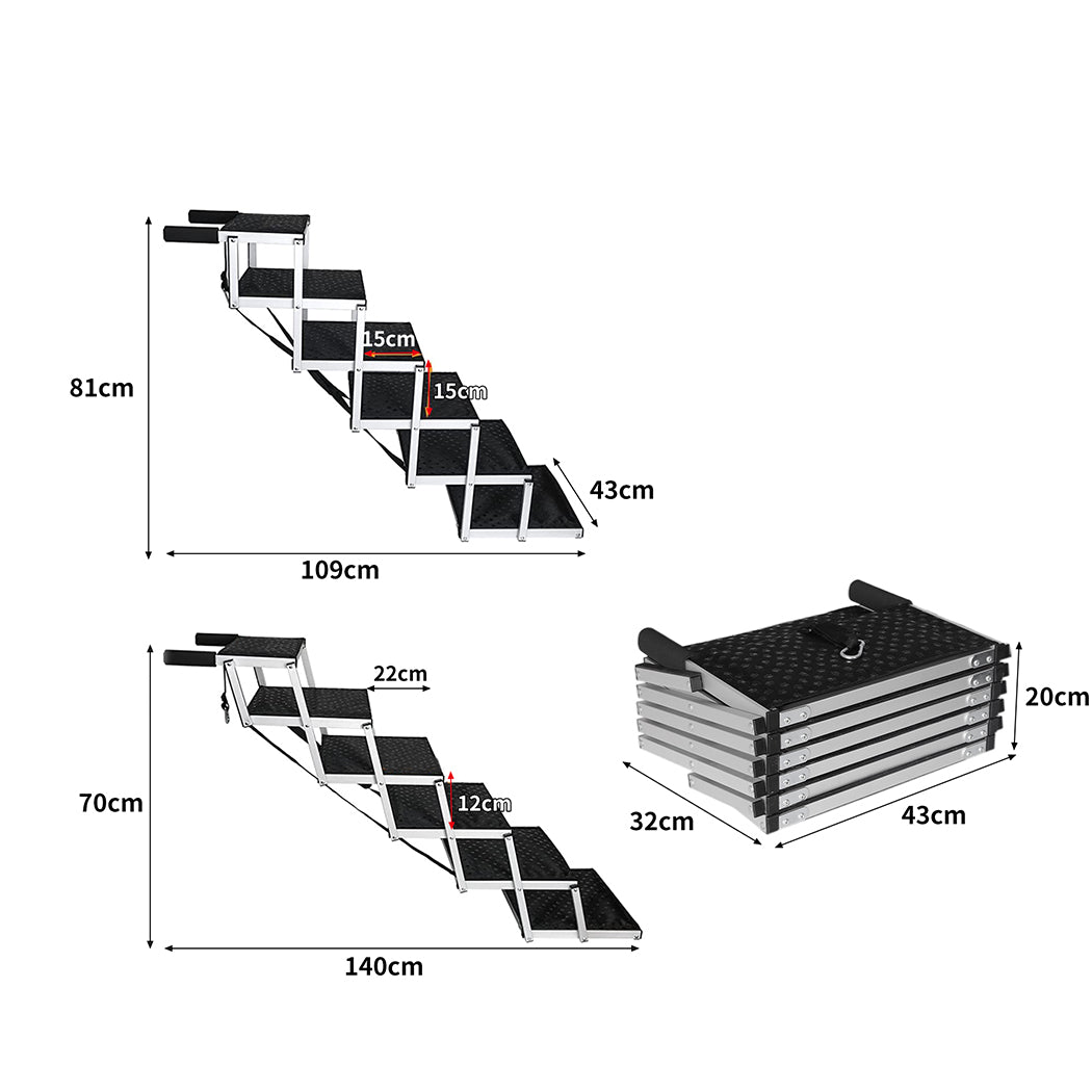pawz-6-steps-dog-ramp-adjustable-height-black-1973193664230461442