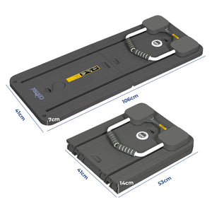 Centra Multifunctional Fitness Abdominal Board Grey-1996005433801838594