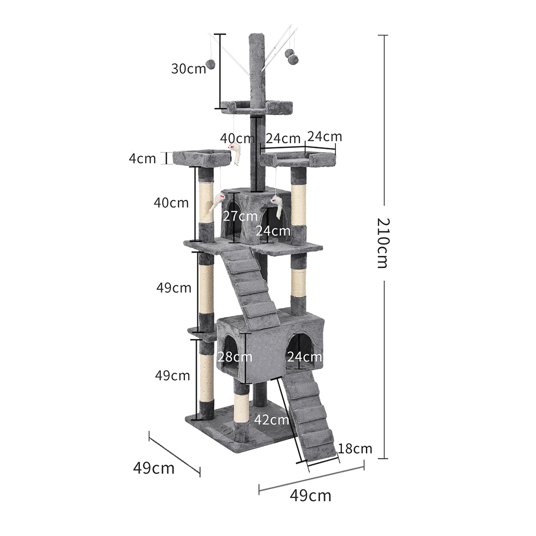 pawz-cat-tree-scratching-post-scratcher-grey-1973193908397674498
