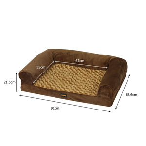 PaWz Pet Bed Sofa Dog Bedding Soft Warm L-1996005410372456450