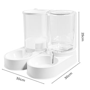Pawz Automatic Pet Feeder Water Dispenser Set 3.2L-1996009989847781378