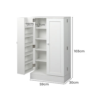 Levede Buffet Sideboard Storage Cabinet-1973194076509573122