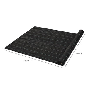 Lambu Weed Mat 1.83mx100m Plant Control XXX-Large-1973193779322163202