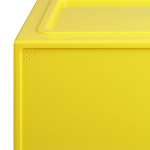 Stacked Sneaker Display Case 6x Clear Yellow-1973193714826350595