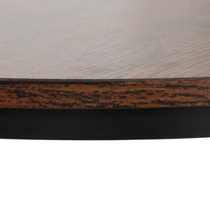 Levede Round Nesting Table Coffee Table Wood Side Table-1996005525950697475