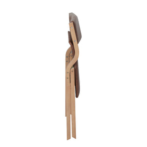 Levede 8x Dining Chairs Foldable PU Tan-1996005478848663555