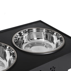 PaWz Elevated Pet Feeder Food Water-1973193653836976131