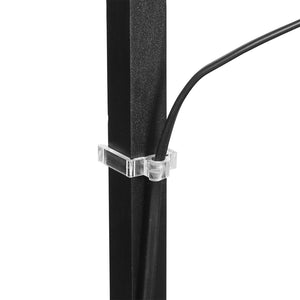 EMITTO Floor Lamp Storage Shelf LED Black-1973193956162408451