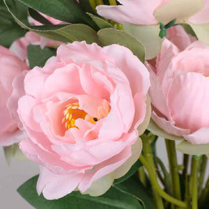 Lambu Artificial Flowers Silk Roses Pink-1973193708782358531