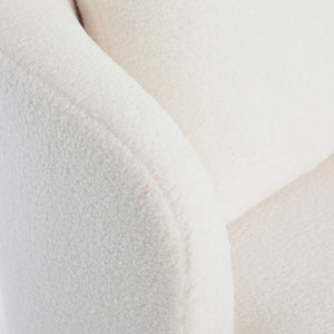 Levede Fleece Swivel Chair-1996005367087239171