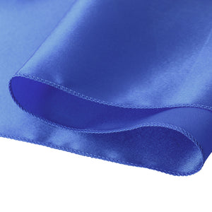 Multicoloured Chair Sashes Fabric Covers Navy-1975420513769623555