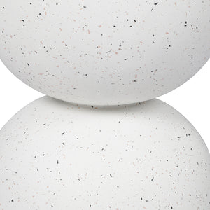 Levede Side Table Terrazzo Coffee Tables Beige-1973194078627696643