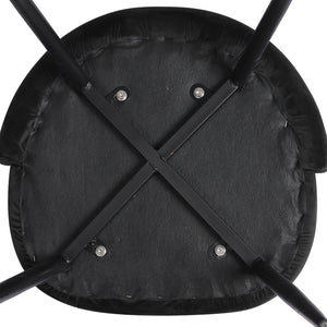 Levede 8x Dining Chairs Kitchen Cafe Black-1996005469931573251