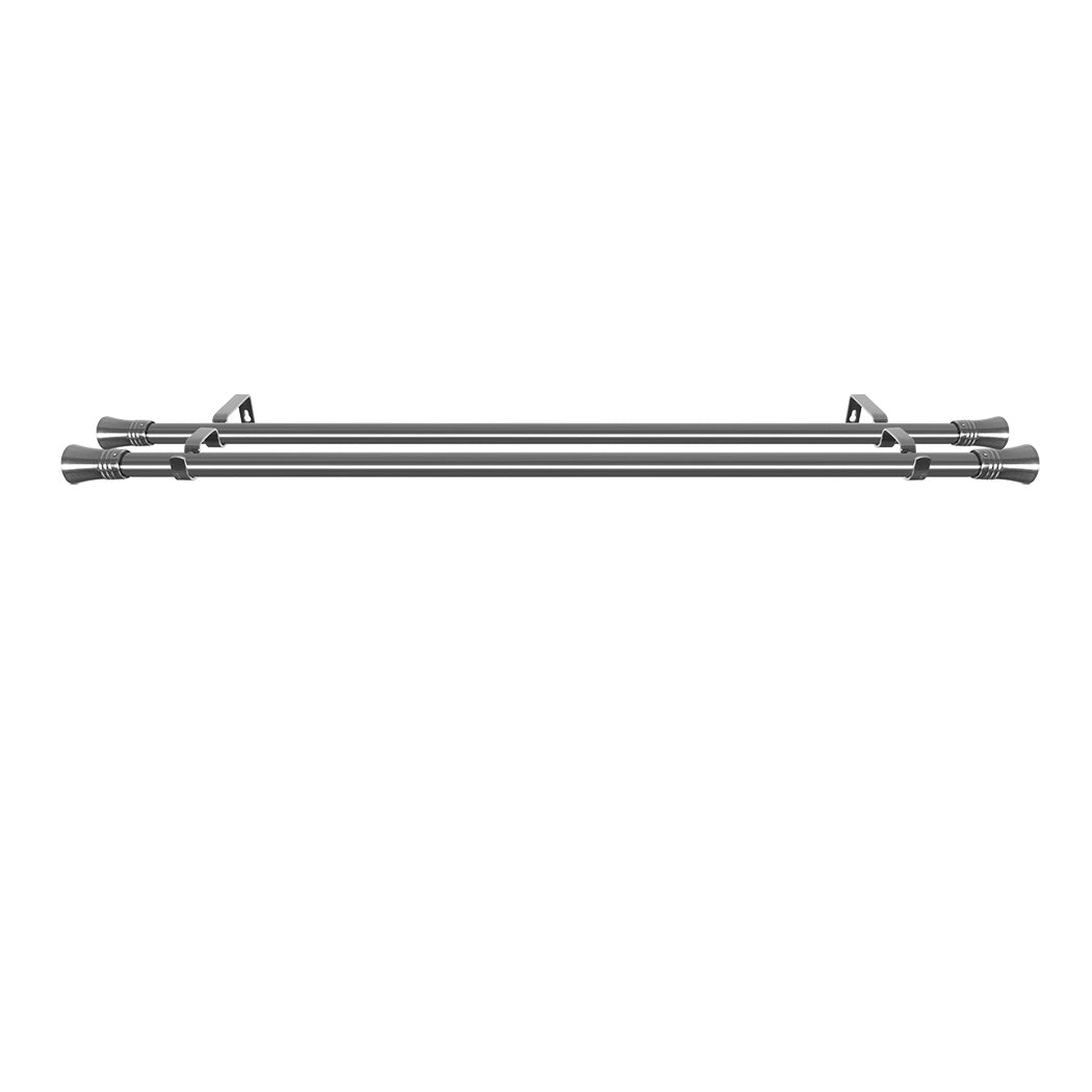 marlow-silver-double-curtain-rod-steel-pole-pommel-set-extendable-adjustable-1996005376444731395