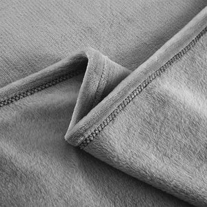 DreamZ 320GSM 220x160cm Ultra Soft Mink Silver Single-1973194036856623107