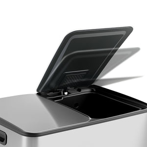Toque 60L Pedal Bin Kitchen Waste Can Recycling Dustbin-1996009984009310211