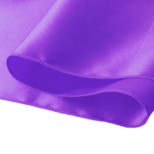 50x Satin Chair Sashes Cloth Cover Wedding Lavender-1975420513408913411