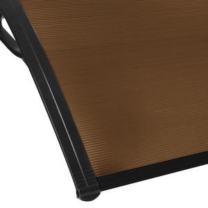 Mountview Window Door Awning Outdoor 1M X 6M Brown 1x6M-1975420433054437379
