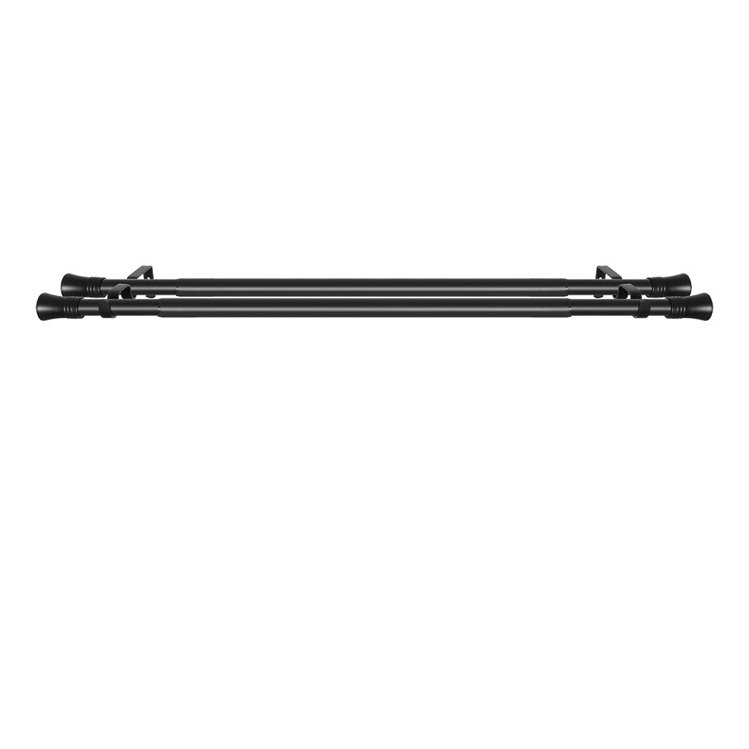 marlow-black-double-curtain-rod-steel-pole-pommel-set-extendable-adjustable-1996005376243404803
