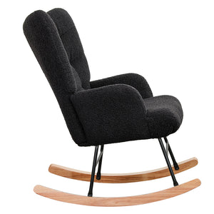 Levede Fleece Rocking Chair-1996005366600699907