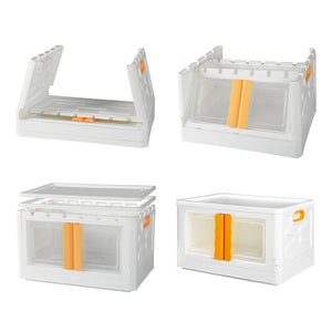 45L Storage Container Stackable Toy Yellow-1973193713656139779