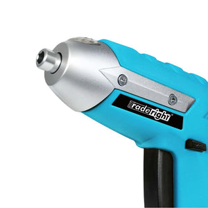 Traderight 4V Cordless Screwdriver 1300mAh 210rpm Speed-1996005587418222595