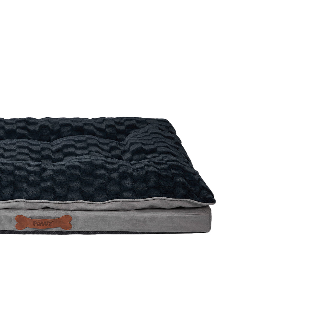 dog-calming-bed-warm-soft-plush-comfy-xl-grey-x-large-1973193641606385667