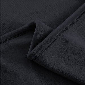 DreamZ 320GSM 220x160cm Ultra Soft Mink Dark Grey Single-1973194036126814211