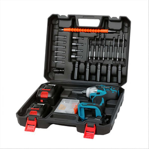 Traderight Impact Wrench 21V Cordless,73pcs,550Nm 2x4.0Ah-1996005588353552387