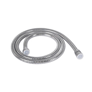 High Pressure Shower Head Set Rain Square Silver-1975420467527421955