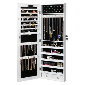 Levede Mirror Jewellery Cabinet Touch-1973193901061836803