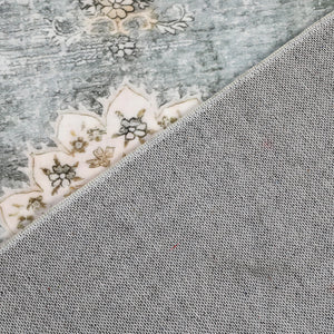 Marlow Floor Rug Short Pile Washable Vintage Carpet Soft Plush Non Slip 160x120-1996005378323779587