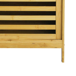 Levede Bamboo Storage Cabinet Freestanding Natural-1996005370186829827