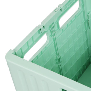 Folding Shopping Trolley Cart Portable Green-1973193722497732611